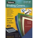FEL B/100 COUV GR CUIR A4 BL ROY 5371305       128C