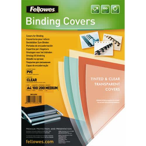 [299028] FEL B/100 COUV A4 PVC 200MIC TRS 5376102       127E