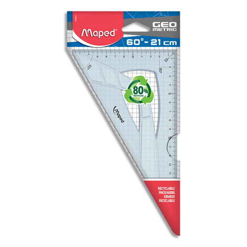 [303311] MAE EQUERE 60 GRD COTE 21CM GEOM.242621       403C