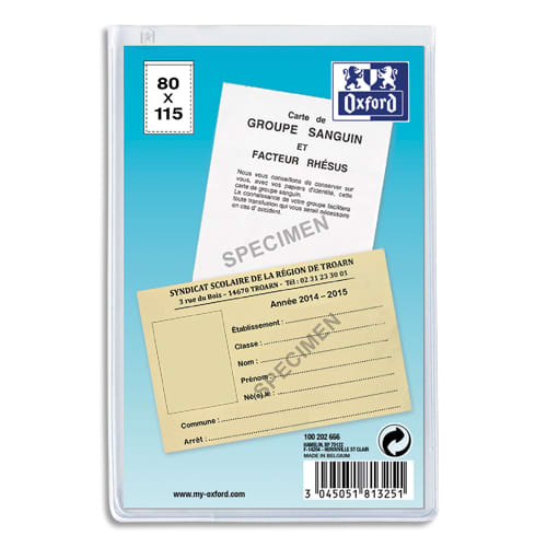 OXF ETUI SIMPLE 2 FACES 8X11.5 100202656       217F