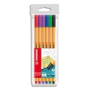 STA P/6 STYLO FEUTRE POINT 88 88/6       293D