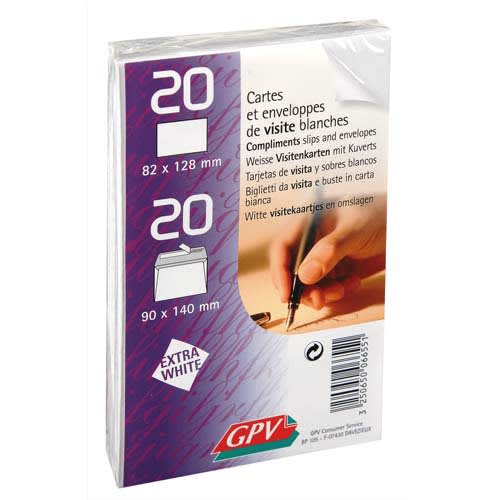 [313324] GPV P/20 CTE VIST+20ENV AUTOADH 6655       171D