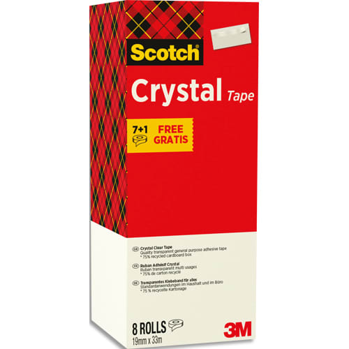 SCO T/8 RUBAN CRISTAL 19X33 BP548 BP548       323A
