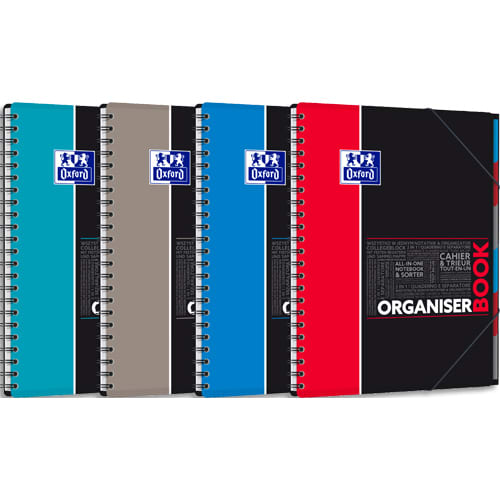 [313523] OXFO ORGNISERBOOK A4+ 160P 5X5 400019524       359F