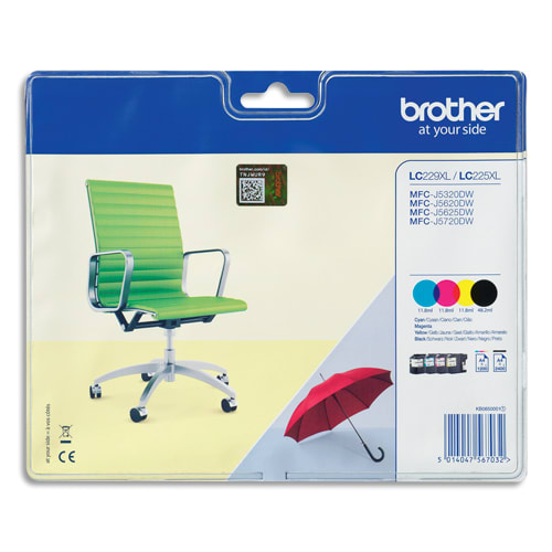 [314832] BRO PACK DE 4 COUL JE HC LC229XLVALBP       999W