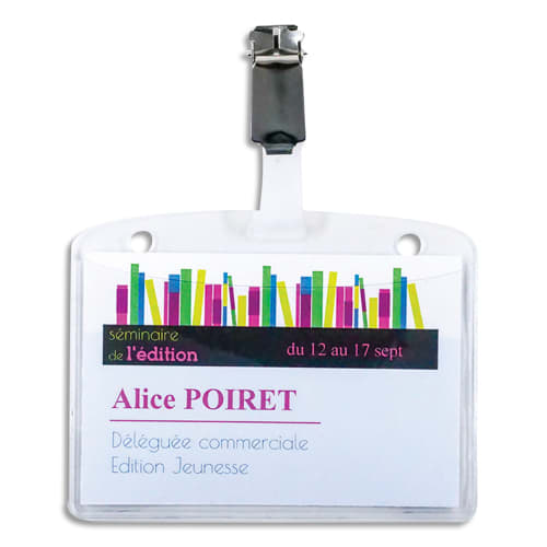 [316861] AVE B/25 PTE-BADGE CLIP 60X90 4822       425E
