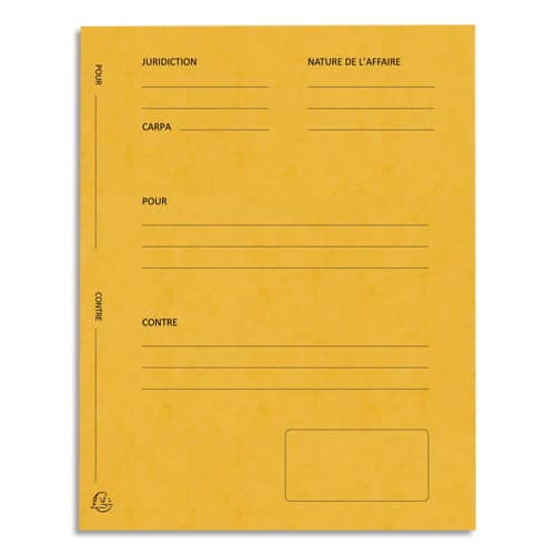 [320282] EXA P/25 DOSS PLAIDOIRIE CTE J 220109E       220F
