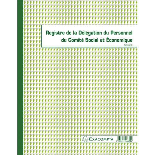[324868] EXA REGISTRE DELEGUE DU PERSONNEL 6625E       451A