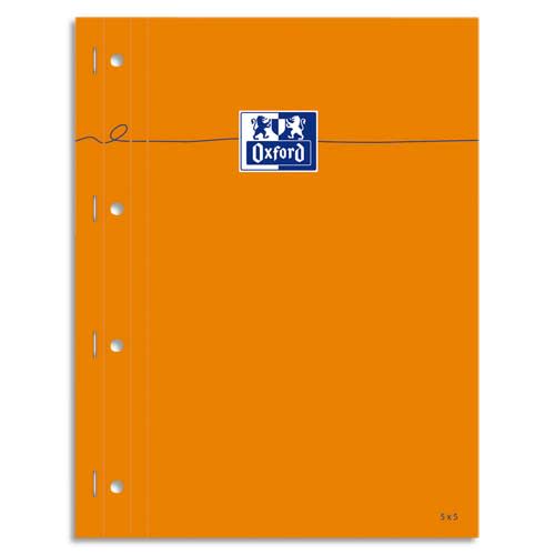 [330638] OXFO BLOC ETUDIANT 230X297 5X5 100106289       363A
