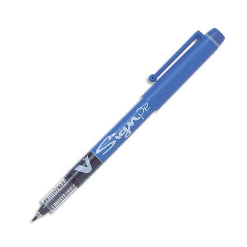 [336285] PIL FEUTRE V SIGN PEN BLEU 134678       290A