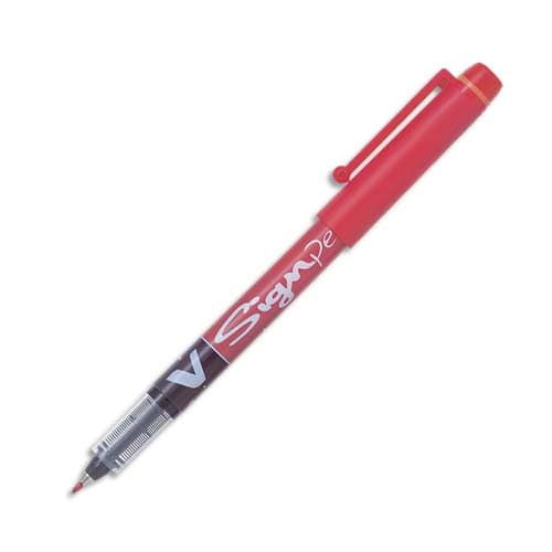 [336307] PIL FEUTRE V SIGN PEN ROUGE 134661       290A