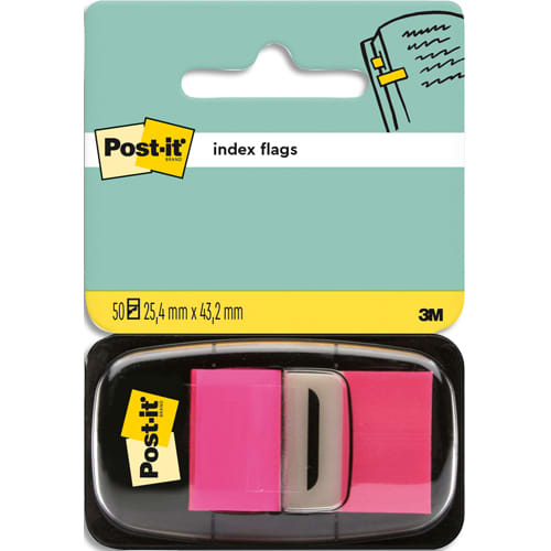 [343544] POS INDEX POST IT ROSE VIF 23795       367A