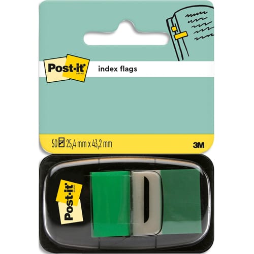 POS INDEX POST IT VERT 23168       367A