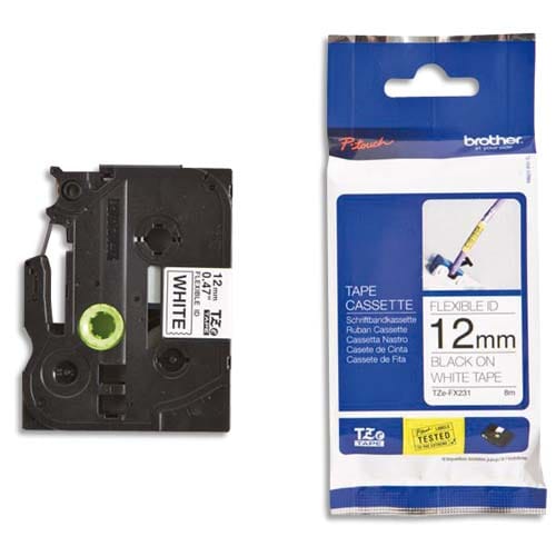 [352281] BRO RUB FLEX LAM 12MMX8M NR/BLC TZEFX231       145A