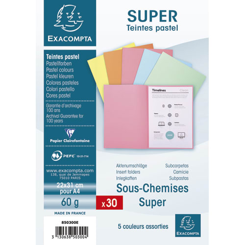 EXA P/30 S/CHEM SUPER 60G ASS 850300E       219A