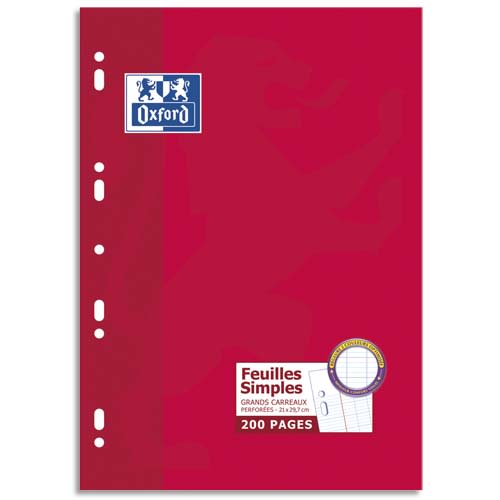 OXFO E/200C SIMPLE A4 SEYES 100105679       399B