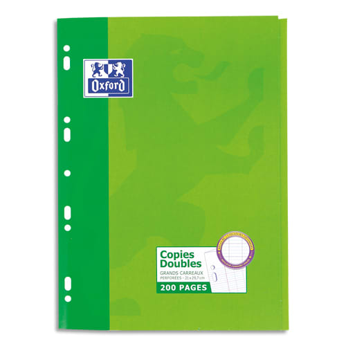 OXFO E/200 CDOUB A4 SEY PERFO 100105681       398B