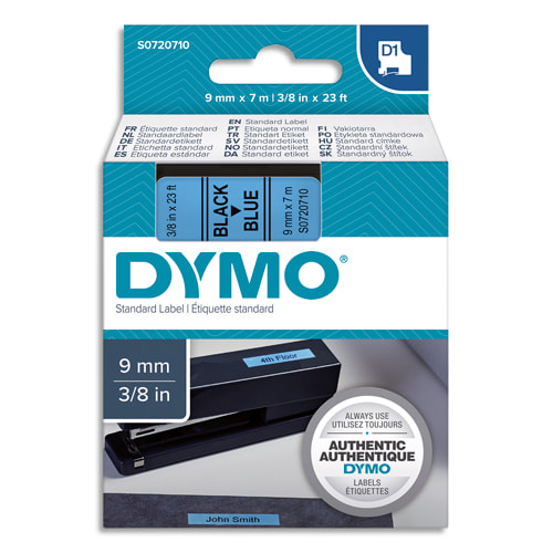 [382617] DYM RUBN DYMO D1 9MMX7M N/BL S0720710       139A