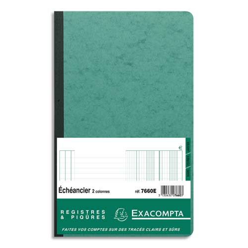 [383114] EXA PIQ ECHANCIER 80P 32X19.5CM 7660E       450C