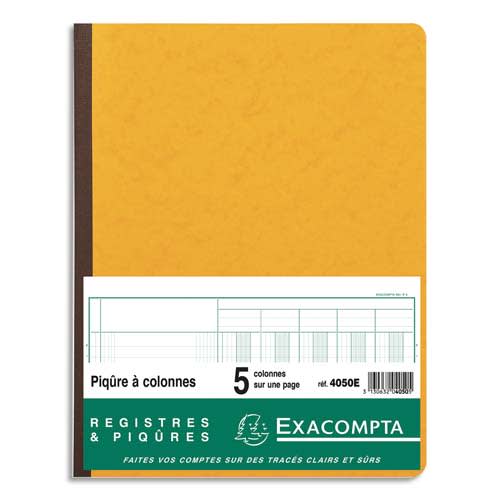 [383120] EXA PIQ 5 COL 31 LIGN 80P 32X25CM 4050E       450B