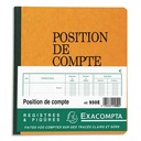 EXA PIQ POSITION COMPTE 80P 21X19CM 950E       450C