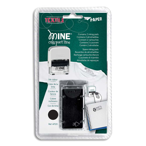 COP BL/2 RECH ENCRE TEXTILE N 0620 MINE