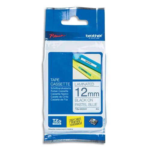 [386361] BRO RUB NR/BL PASTEL 12MMX4M TZE-MQ531       144D