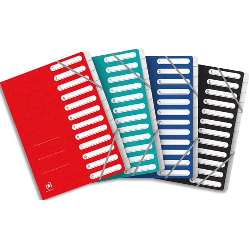 OXF TRIEUR TOP FILE 12P A4 ASS 400114358       210A