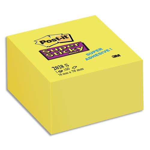 POS CUBE SUPER STICKY76X76MM 2028S 85362       372A
