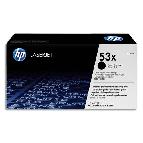 [394679] HWP CART LASER NOIR Q7553X       999W