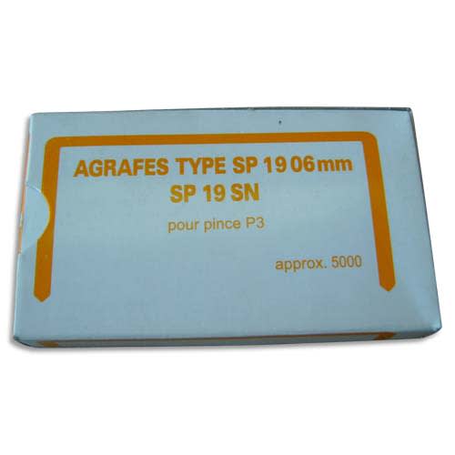 BTH B/5000 AGRAFES SP1906SN       348A