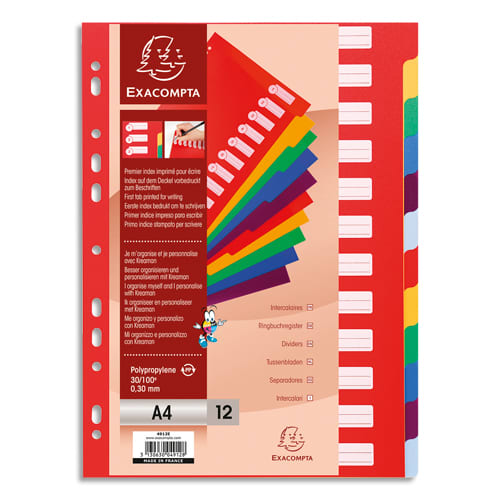 [405543] EXA INTERC A4 PP 12T ASS 4912E       199A