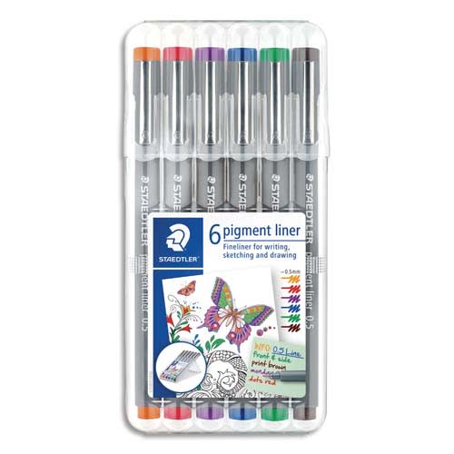 [408314] STD E/6 FEUTR PIGMENT 0.5 ASS 30805-SSB6