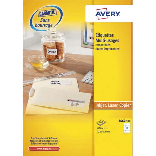 AVE B/1500 ETQ MULTIUSAGE 70X50.8 3669       175B