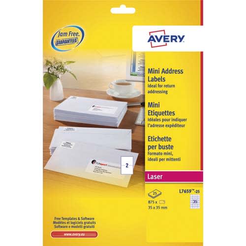 [410173] AVE B/875 MINI ETIQ 35X35 BLC L7659       179B