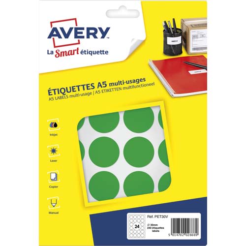AVE S/240 PASTILLES D30MM VT PET30V       445A