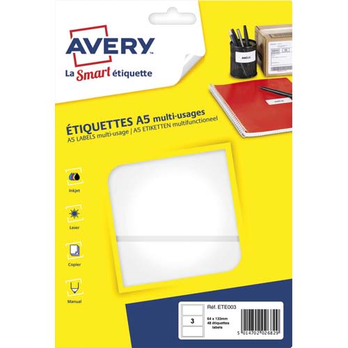 AVE S/48 ETIQ MULTI A5 64X133 ETE003       176C