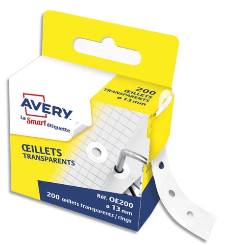 [410628] AVE B/200 OEILLET TRANSP D13MM OE200       395F