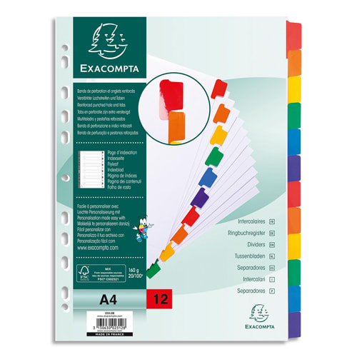 [410894] EXA INTERC 170G NEUTRE 12T A4 2312E       200C