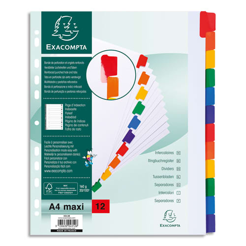 [410907] EXA INTERC 170G NEUTRE 12T A4+ 4312E       200C