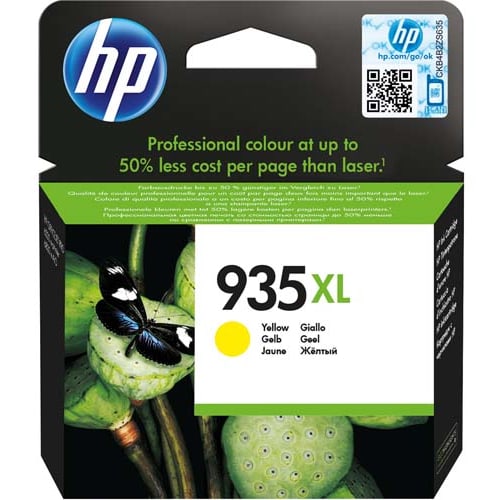 [411449] HWP CART JET ENCRE JAUNE 935XL C2P26AE       44A