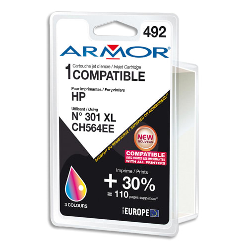 [416006] OWA CART COMP JE 3 CL HP 301XL K20648OW       62C