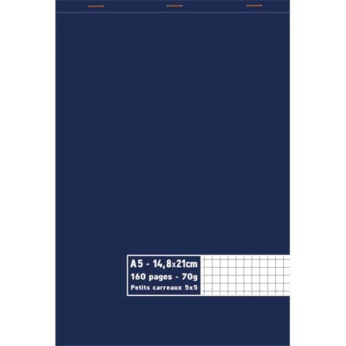 [423217] 1ER BLOC 70G A5 160P AGRAF 5X5 400118674       364A