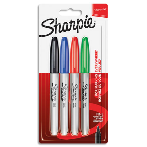 SHP BL/4 MARQ SHARPIE FIN ASS STD1985858       306A