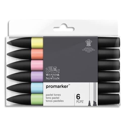 [429538] WIN PROMARKER 6 TONS PASTELS 0290113       381A