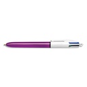 BIC STYLO BILLE 4 COUL SHINE VIO 982876       273C