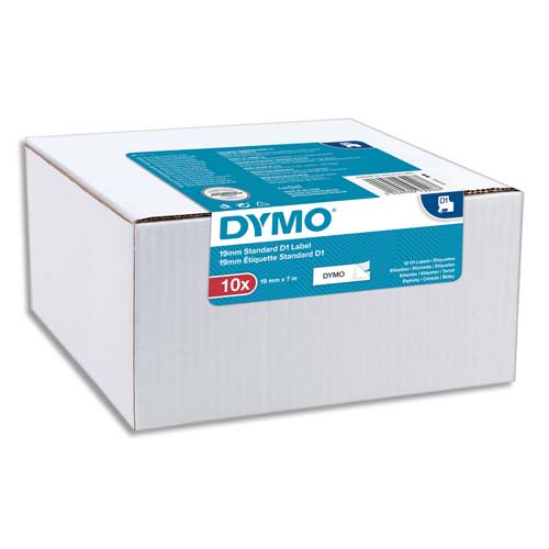 [433762] DYM P/10 RUBAN D1 NR/BLC 9MMX7M 2093096       139A