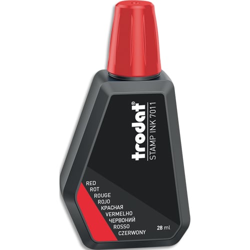 [433978] TROD FLACON ENCRE 28ML ROUGE 7011C       351F