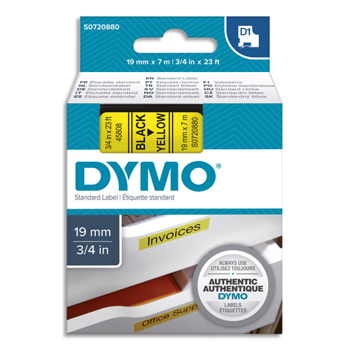 [435446] DYM RUBN DYMO D1 19MMX7M N/J S0720880       139A