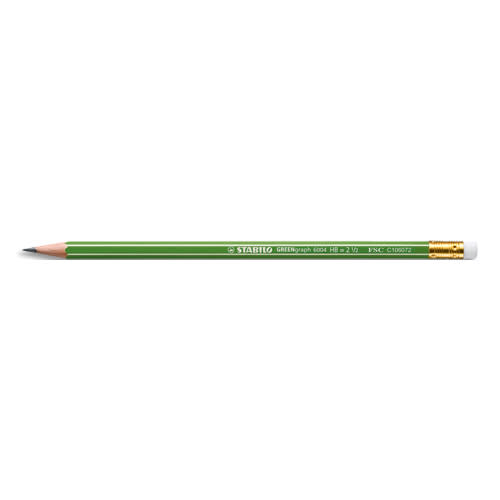 [435844] STA CRAYON GREENGRAPH HB GOMME 6004/HB       301D